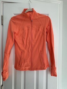 Lululemon Define Women's Coral Zip-Up Active Jacket